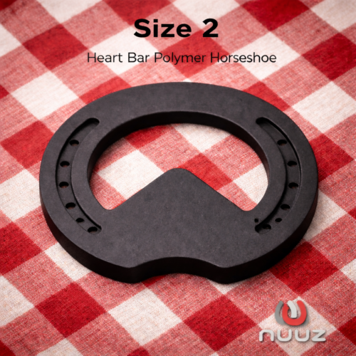 Heart Bar Horseshoe - Size 2